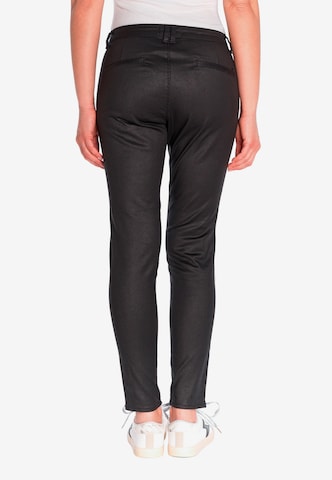 Le Temps Des Cerises Slimfit Jeans 'NAJA' in Schwarz