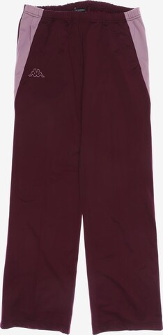 KAPPA Pants in XL in Red: front