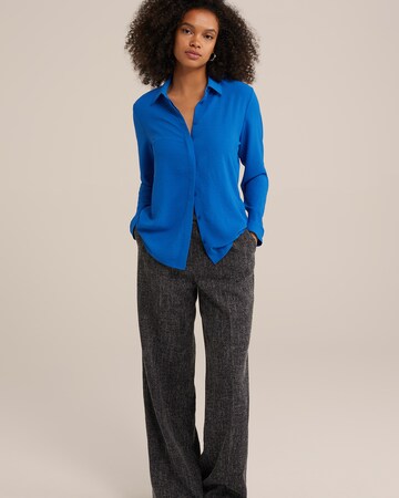 WE Fashion Blouse in Blauw