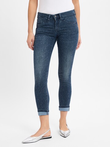 MAC Slim fit Jeans 'Rich Slim Stars' in Blue: front