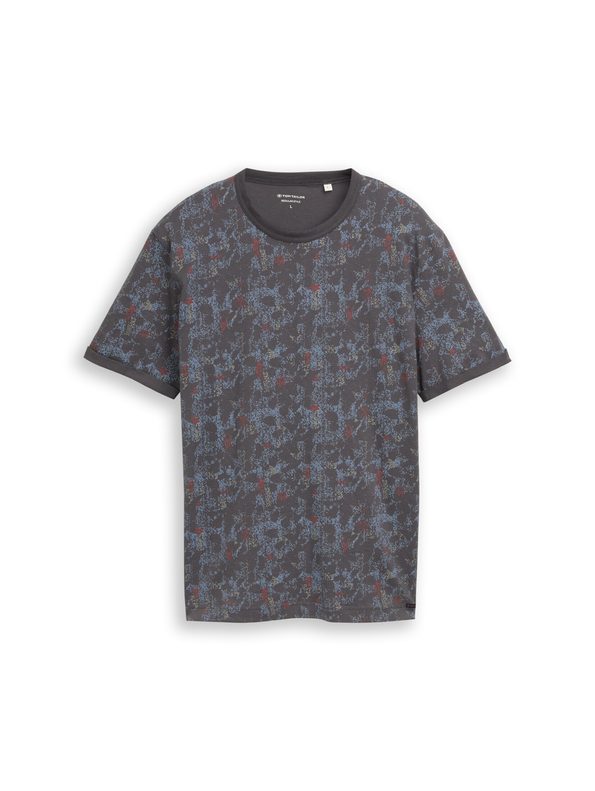 TOM TAILOR Shirt in Grijs: voorkant