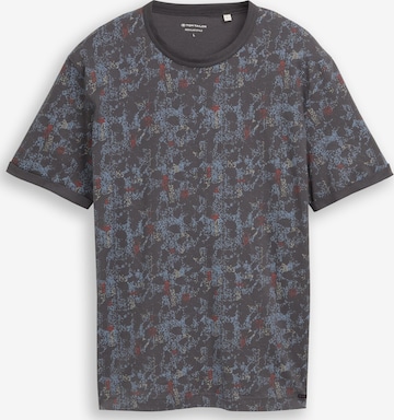 T-Shirt TOM TAILOR en gris : devant
