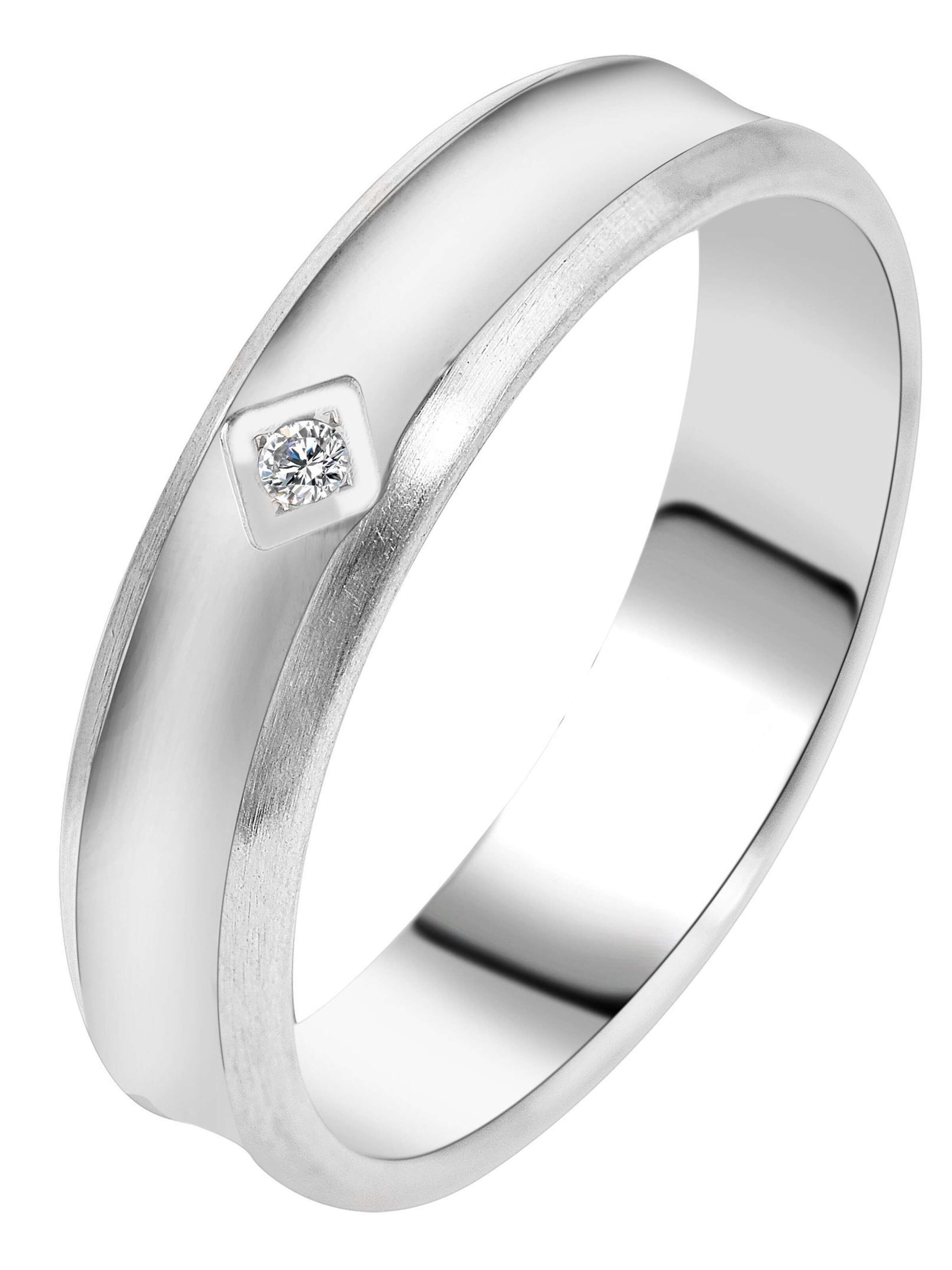 Akzent Ring 'Pretty Mind, langlebig' in Silver: front
