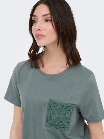 JDY Μπλουζάκι 'JDYSELMA' σε πράσινο