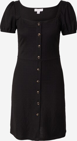 Warehouse Košeľové šaty - Čierna: predná strana
