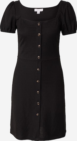 Warehouse Košilové šaty – černá: přední strana