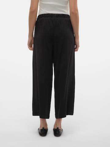 VERO MODA Wide Leg Hose 'BREE' in Schwarz