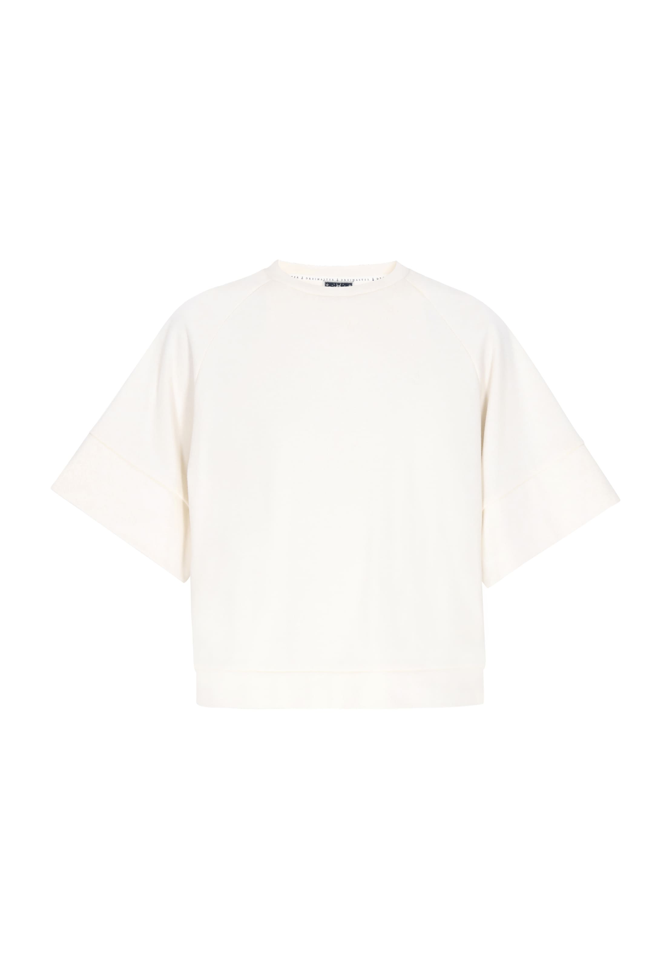 DreiMaster Maritim Sweatshirt in Weiß: Vorderseite