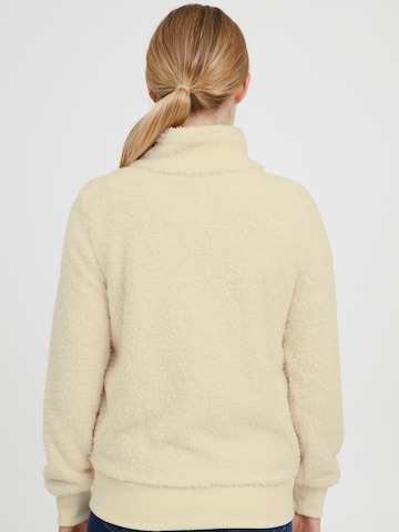Oxmo Fleece Jacket 'Anneka' in White