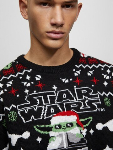 Pull&Bear Pullover in Schwarz