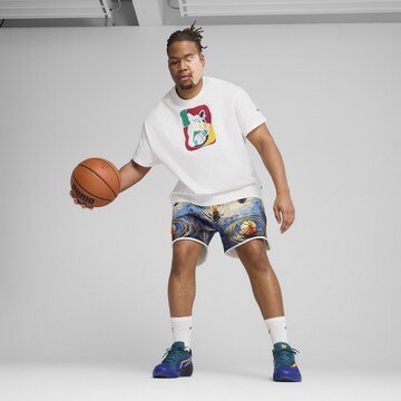 PUMA Performance shirt 'Dylan Exhibit' in White