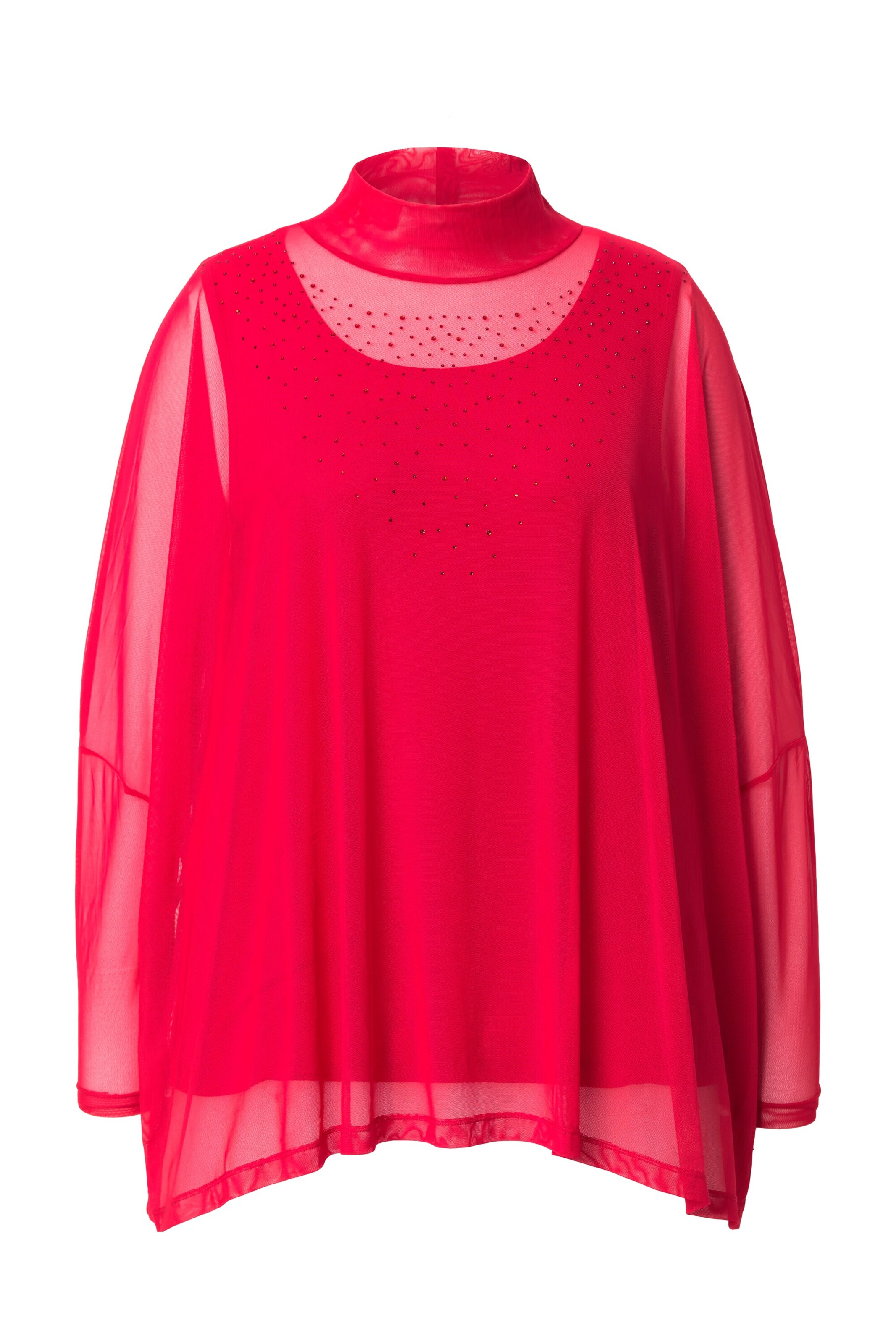 MIAMODA Shirt in Rood: voorkant