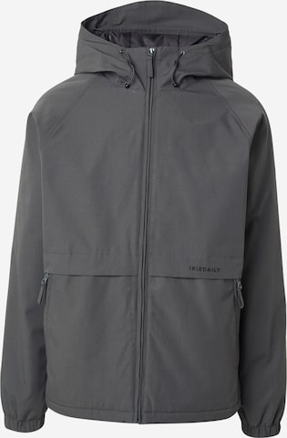 Iriedaily Between-season jacket in Grey: front