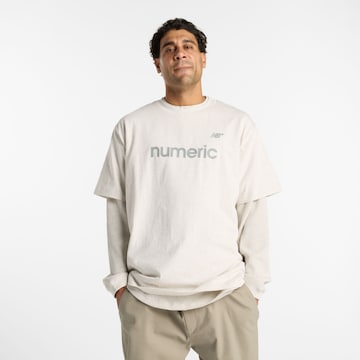 new balance Shirt 'Numeric' in Beige: voorkant