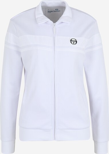 Sergio Tacchini Sportlik trikoojakk must / valge, Tootevaade