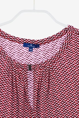 TOM TAILOR Longsleeve-Shirt XS in Rot