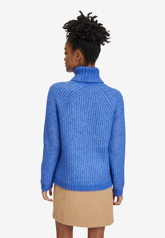 Cartoon Pullover in Blau