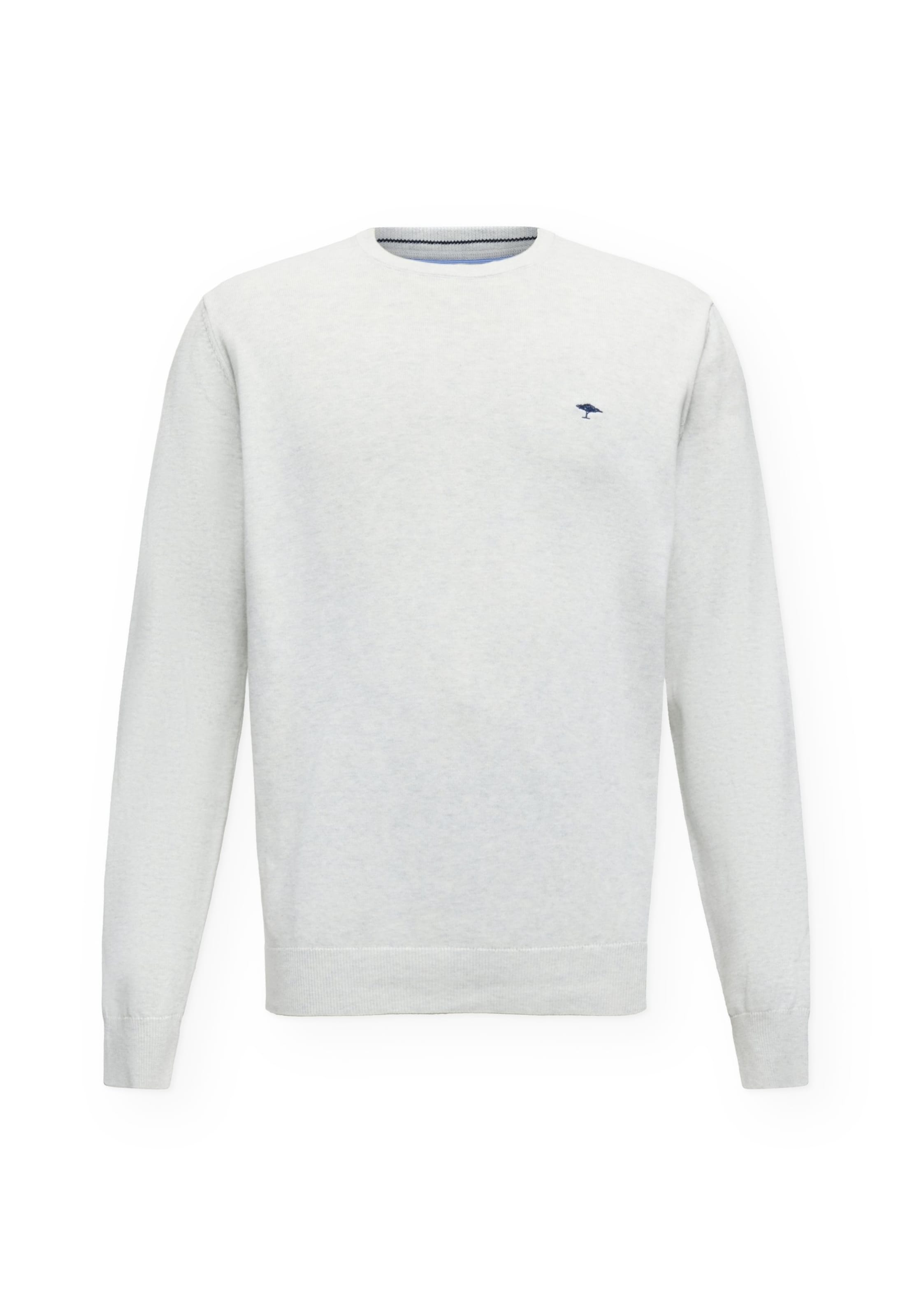 FYNCH-HATTON Sweater in White: front