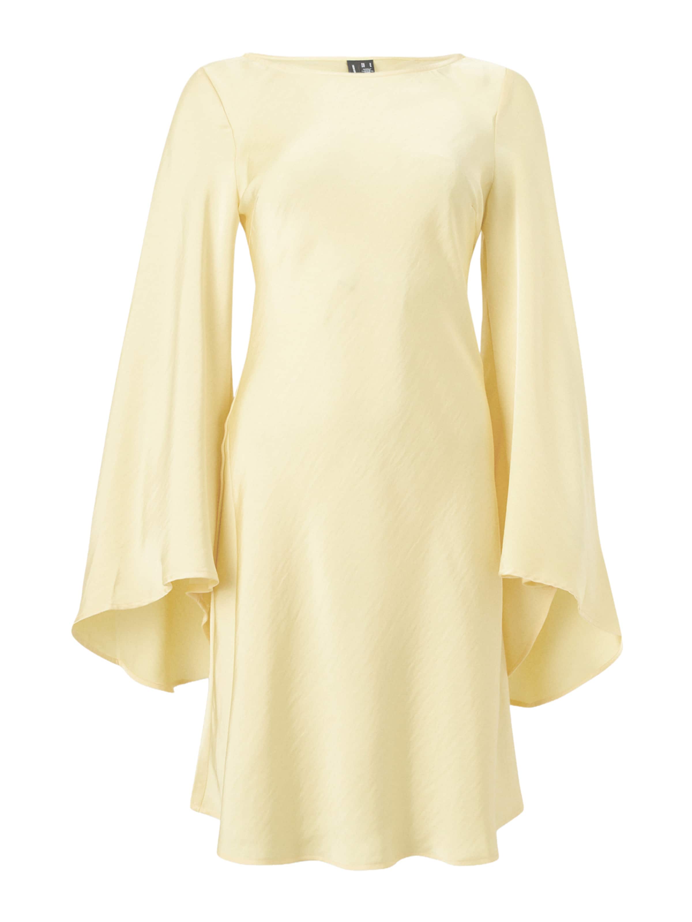 VERO MODA Robe de cocktail 'VMKAMILE' en jaune, Vue avec produit
