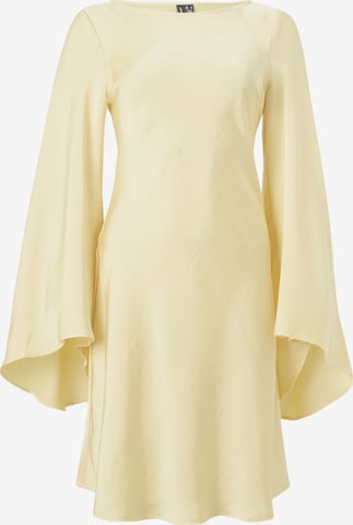 Robe de cocktail 'VMKAMILE' VERO MODA en jaune : devant