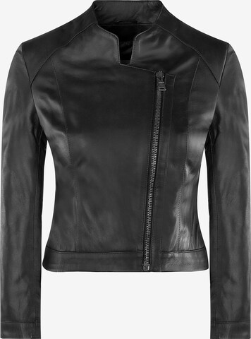 Giorgio di Mare Between-Season Jacket in Black: front