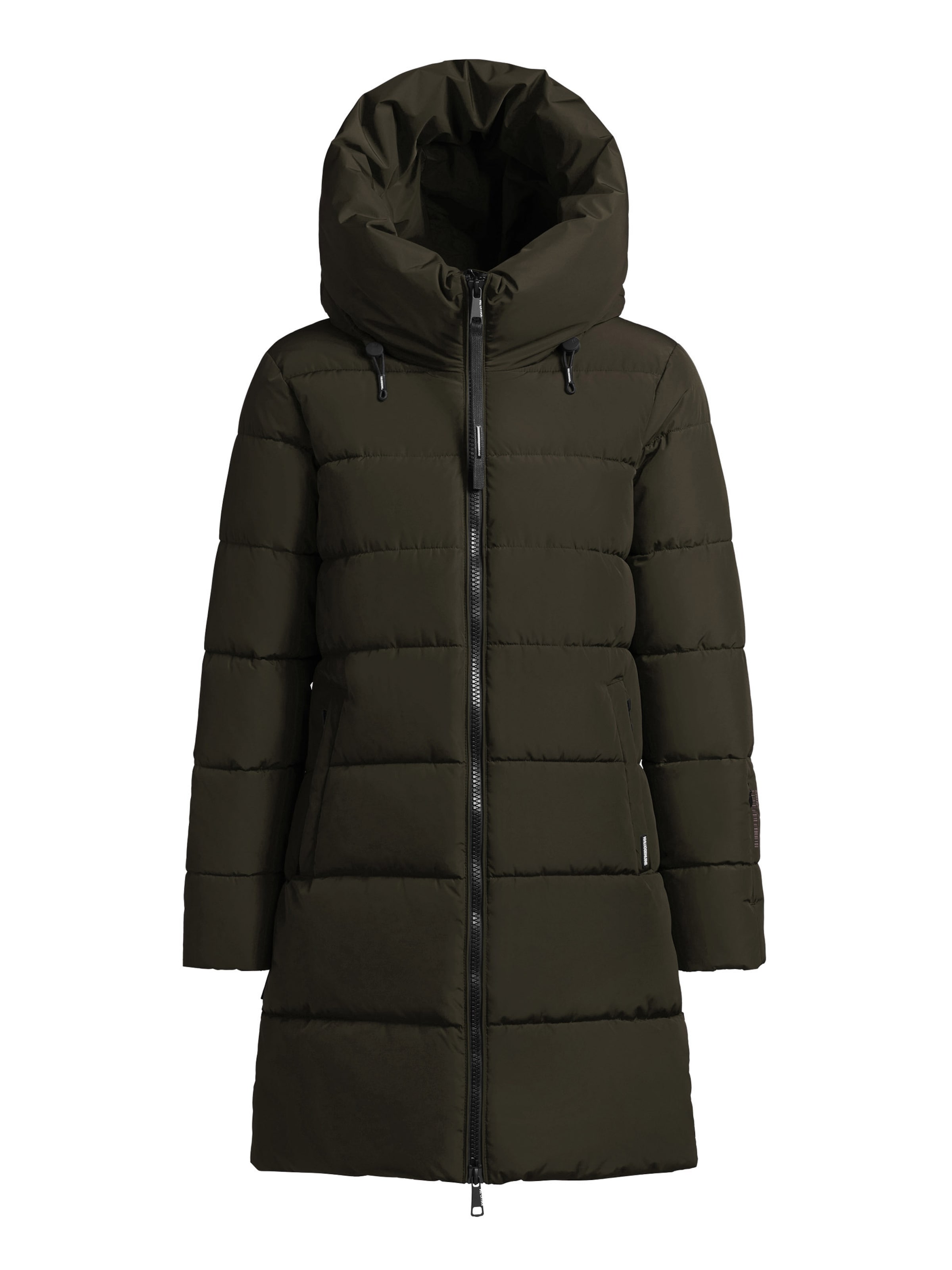 khujo Winter Jacket 'Grimes' in Green: front