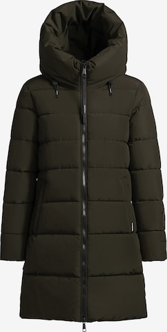 khujo Winter Jacket 'Grimes' in Green: front
