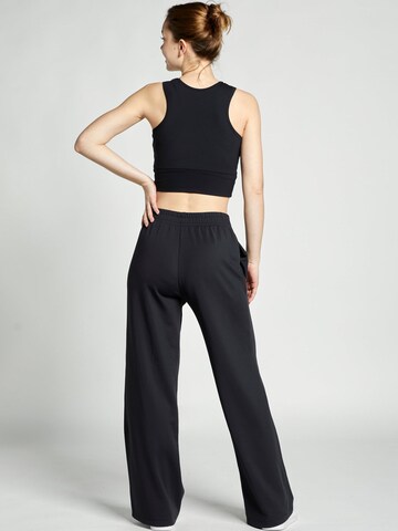 SPORTKIND Wide leg Sports trousers in Black