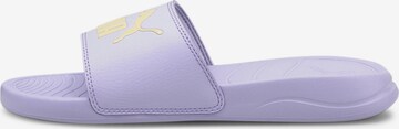 Claquettes / Tongs 'Popcat 20 ' PUMA en violet : devant