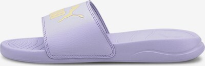 PUMA Claquettes / Tongs 'Popcat 20 ' en jaune / violet clair, Vue avec produit