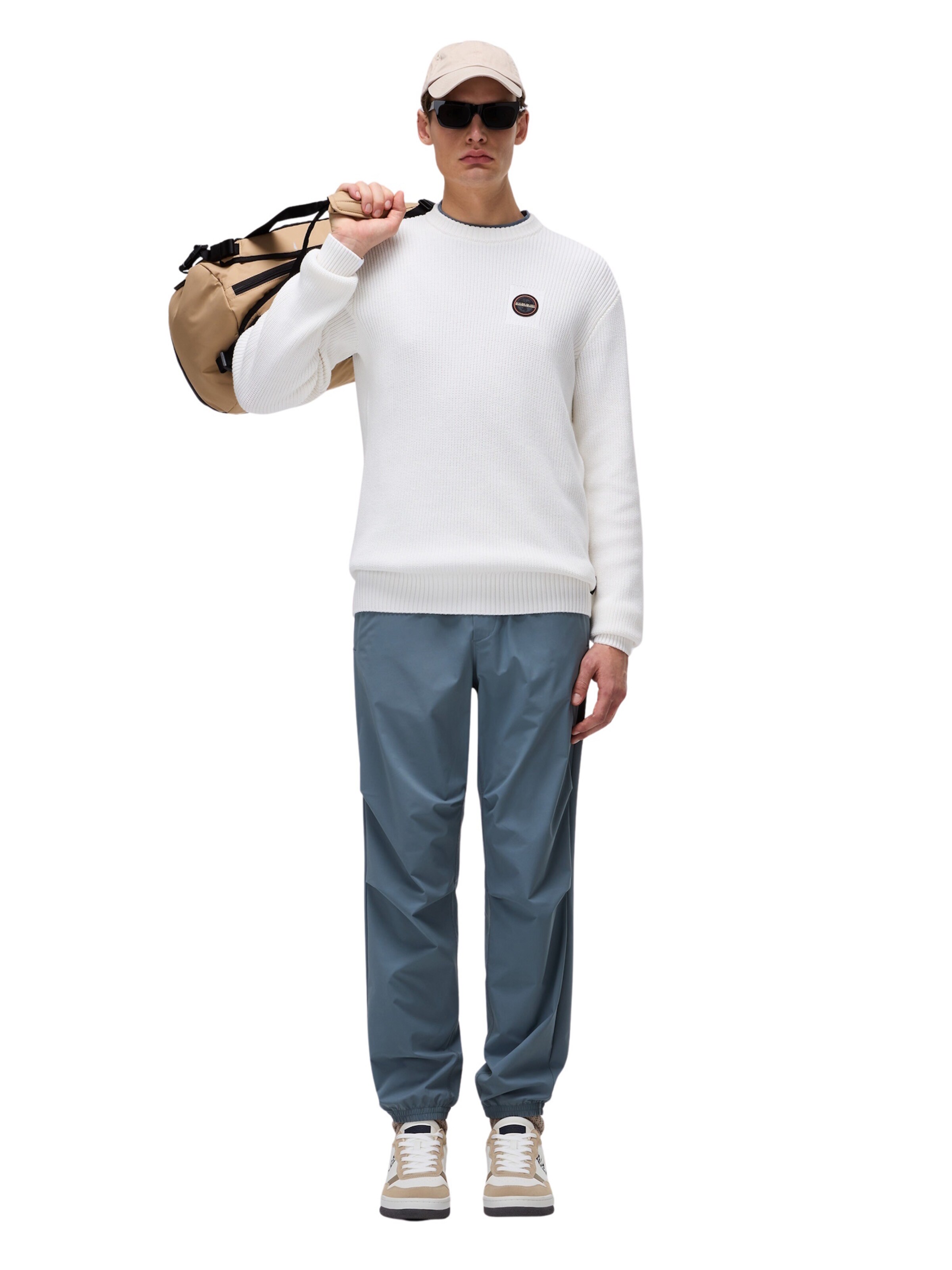 NAPAPIJRI Sweatshirt 'Prado' in White