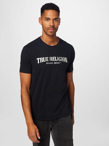 Maglietta di True Religion in nero: frontale