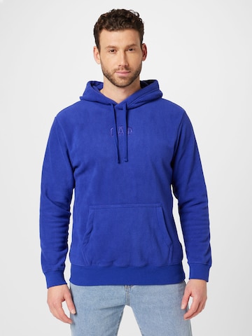 Sweat-shirt GAP en bleu : devant