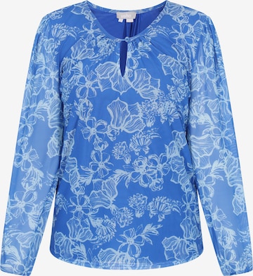 Usha - Blusa em azul: frente