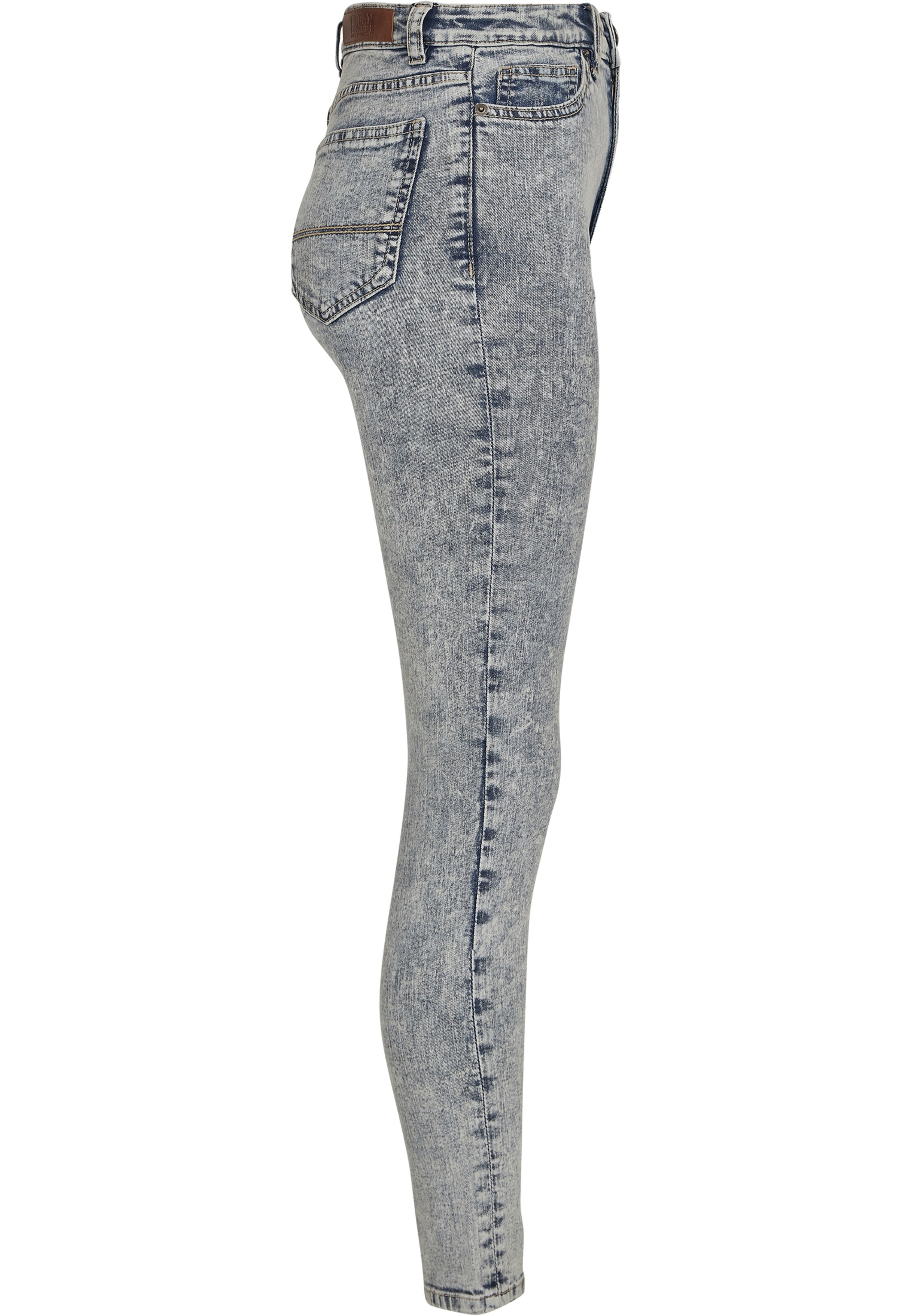 Urban Classics Skinny Farkut värissä sininen