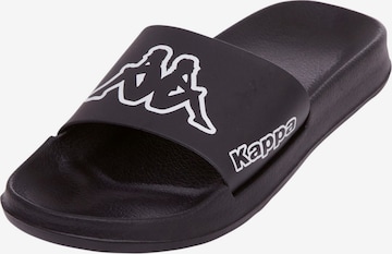 KAPPA Beach & Pool Shoes in Black: front
