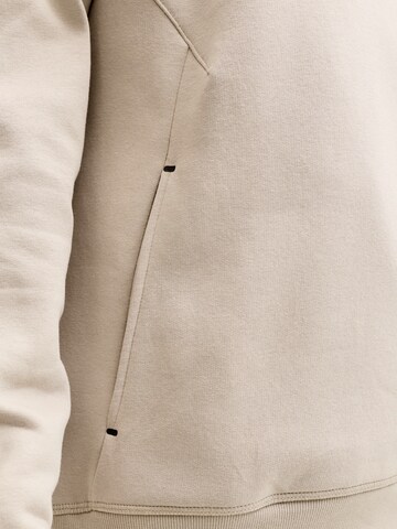 JACK & JONES Mikina 'JCOFUSION' – béžová