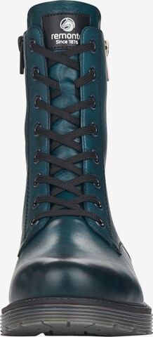 REMONTE Lace-up bootie in Green