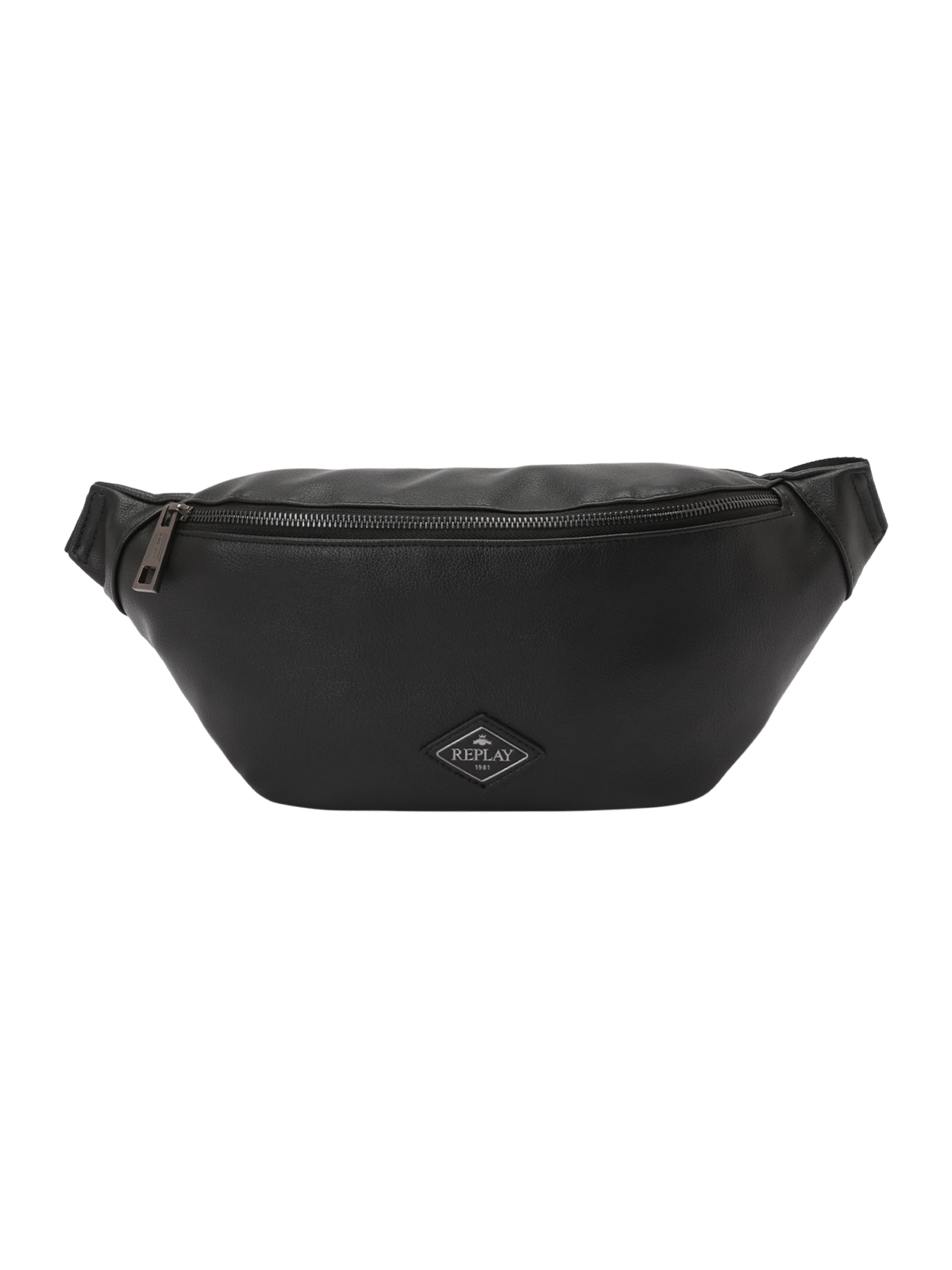 Marsupio di REPLAY in nero: frontale