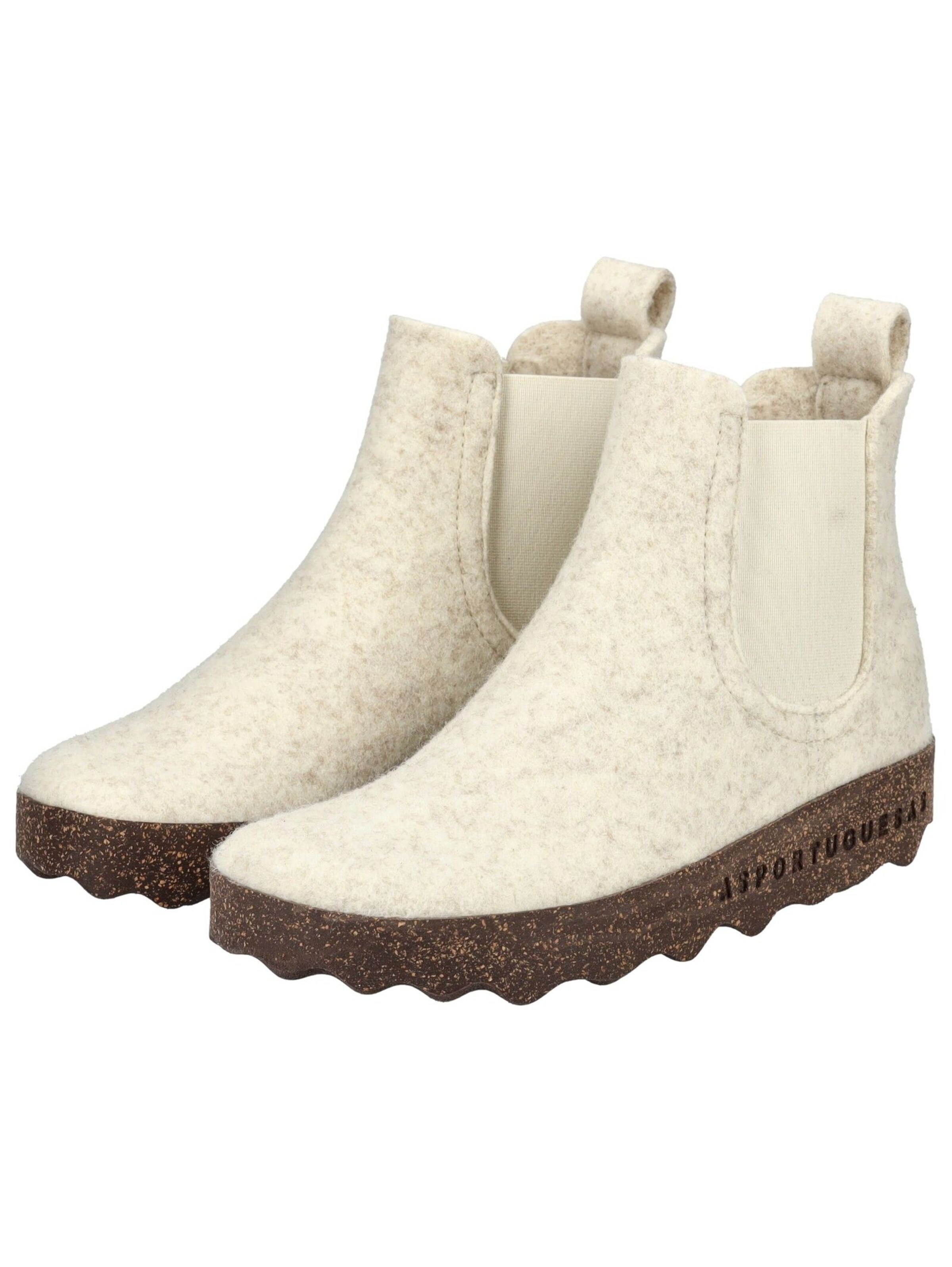 Asportuguesas Chelsea boots in White