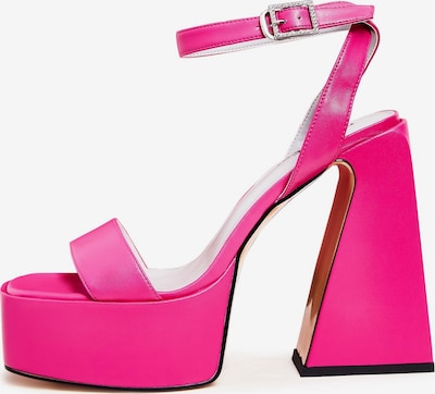 CESARE GASPARI Sandals in Neon pink, Item view