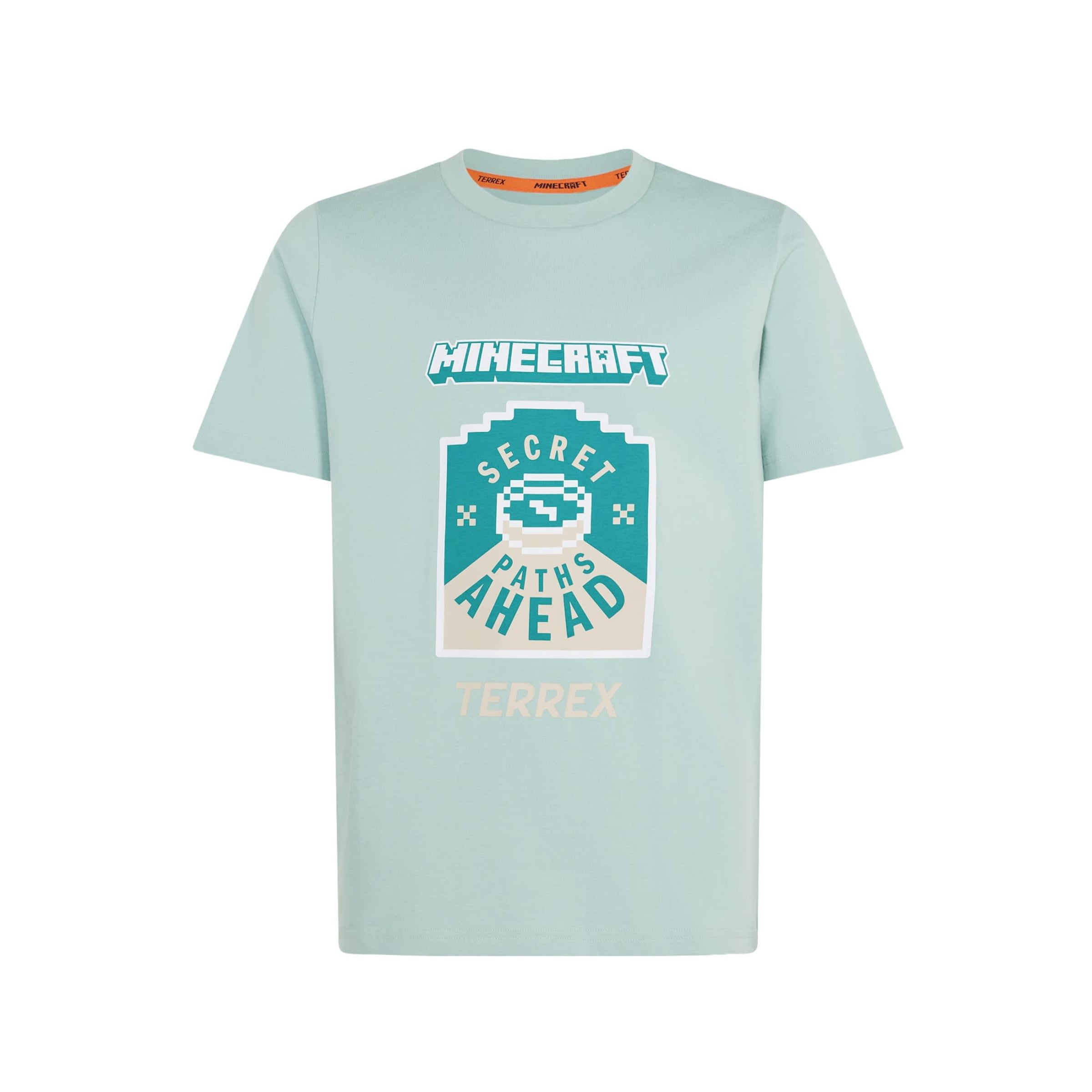 ADIDAS TERREX - Camiseta funcional 'Minecraft' en verde: frente