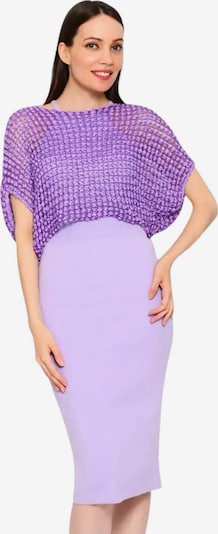 Süel knitwear Sticktop 'Summer 3D' i S-L i lilla, Produktvisning