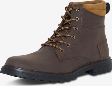 BLEND Lace-Up Boots in Brown: front
