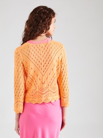 JDY Sweater 'New Sun' in Orange