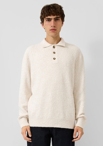 QS Sweater in Beige: front