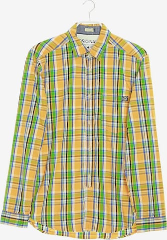 JACK & JONES Button Up Shirt in M in Green: front