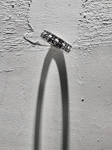 REYTEL Ring 'MEMENTO MORI' in Silber