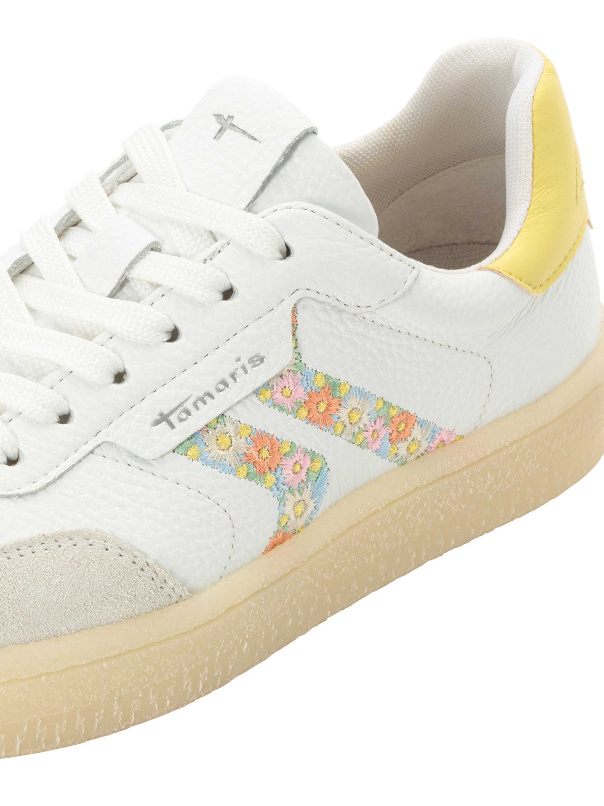 Tamaris Platform trainers in White