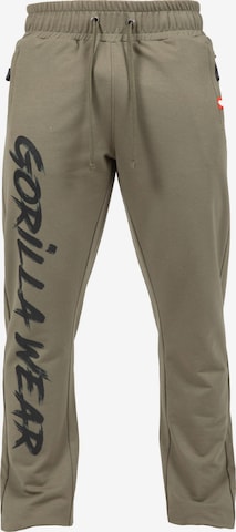 Gorilla Wear Regular Hose 'Wilton' in Grün: Vorderseite